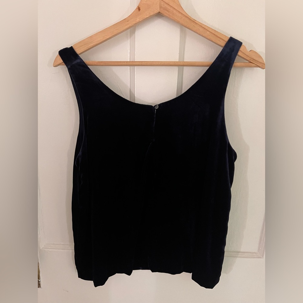J. Crew Velvet Cate cami NWT